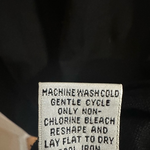 Talbots Black Maxi Dress Sleeveless Cutout Back Women’s Size L Rayon Blend - Picture 4 of 9